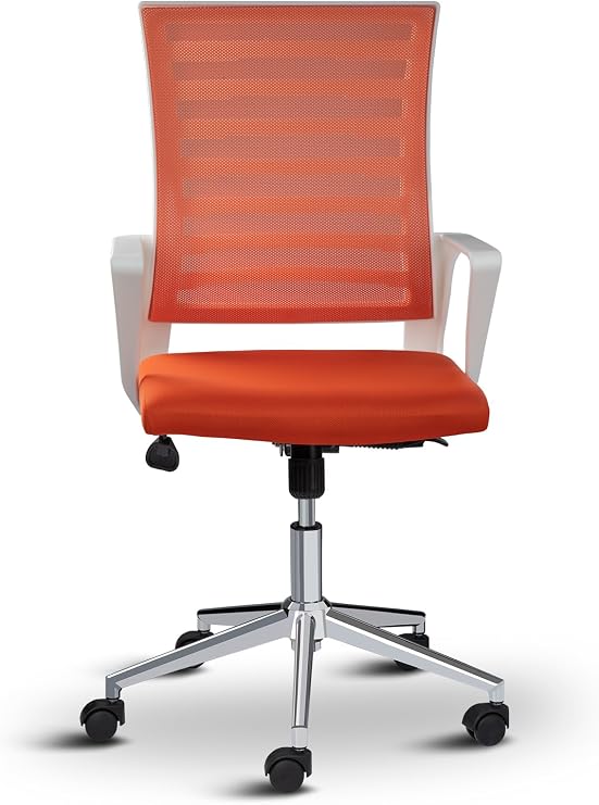 Ceo Fileli Çalışma Koltuğu Ofis Sandalyesi Çalışma Sandalyesi (Turuncu)