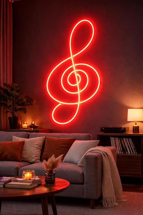 Neon LED Şerit 5 Metre Kırmızı DC 12V IP65 Dış Mekân Uyumlu Esnek Aydınlatma [Enerji Sınıfı F]