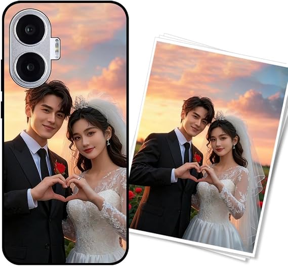 Custom Phone Case for REDMI TURBO 4 PRO Shockproof, Scratch-Resistant & Anti-Slip Design, Personalised Photo/Text, Slim Soft TPU Protective Cover-Midnight black