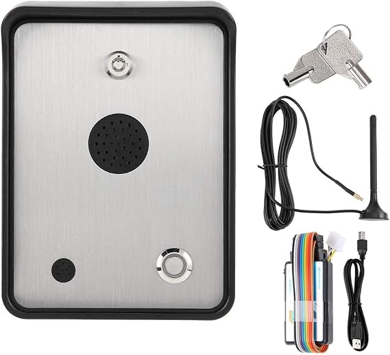 GSM Audio Intercom for Single House Door and Gate Opener Access Controller