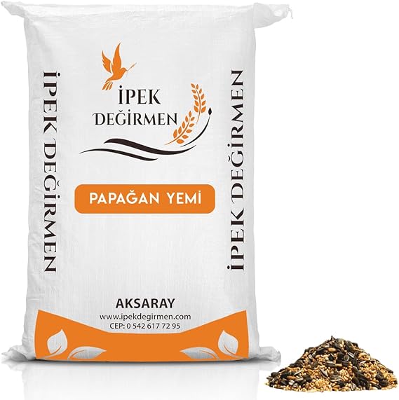 İpek Değirmen Karışık Papağan Yemi, 5 Kg, Tasarruf Boy