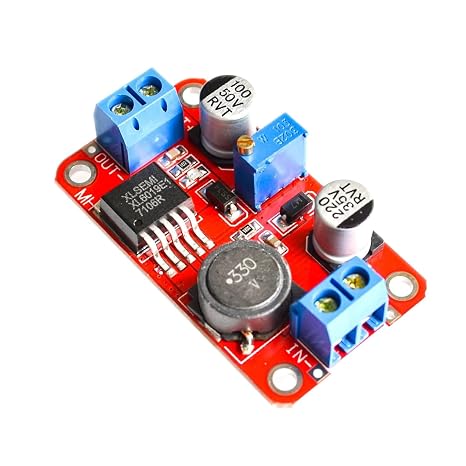 XL6019 DC-DC Buck Boost Converter Module 5V-24V to 5-40V 5A Adjustable Voltage Regulator | High Efficiency Step-Up Power Supply Module