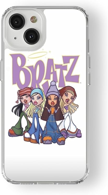 Multitronic iPhone 13 Mini Uyumlu Bratz Tasarım Baskılı Şeffaf Kılıf, space13mini396