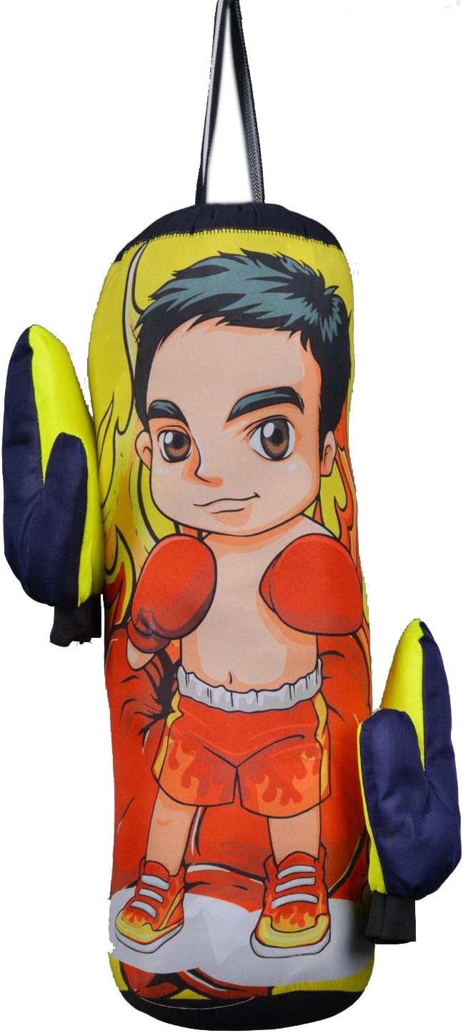 Leyaton Kids Boxing Bag Set Glove Gift Sandbag (No-1)