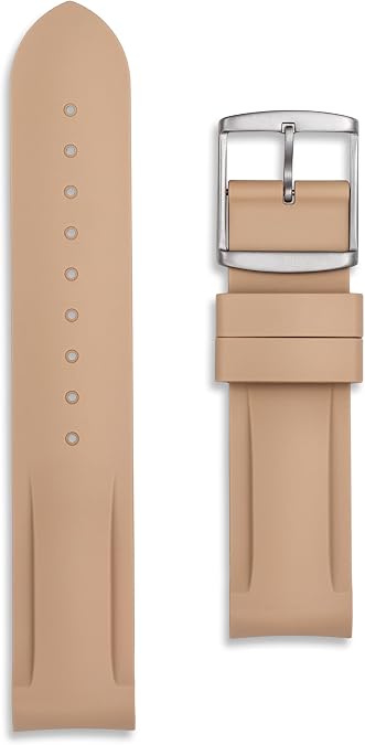 20mm Silicone Watch Strap for Moonwatch | Black Grey Yellow Blue & More