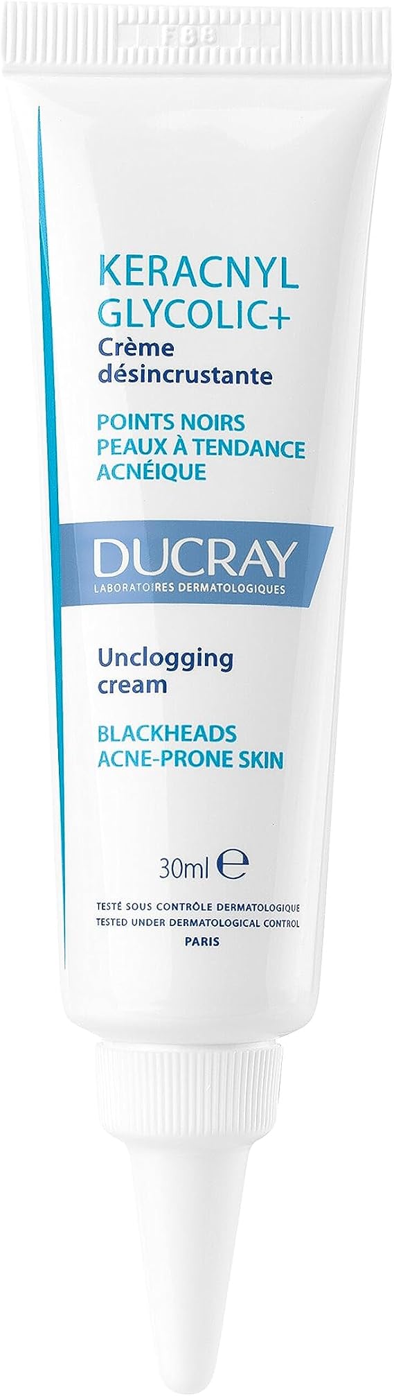 Ducray Keracnyl Glycolic+ Glikolik Asit İçeren Parlama ve Siyah Nokta Karşıtı Bakım Kremi 30 ml