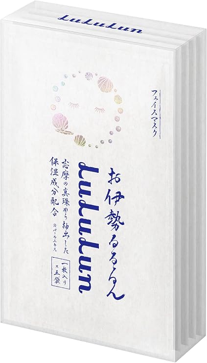 Face Mask Pack Lululun Ise Lulun Floral Pearl Scent 1 sheet x 5 bags