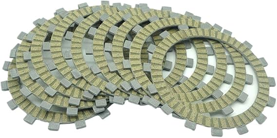 Clutch Friction Disc Plate Kit 9P Set Compatible With YZF600R Thundercat 1995-2007 FZS600