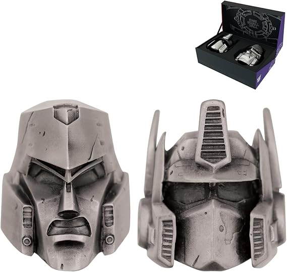 Transformers - Limited Edition Set of 2 Mini Replica Helmets - Numbered Collector's Display Box