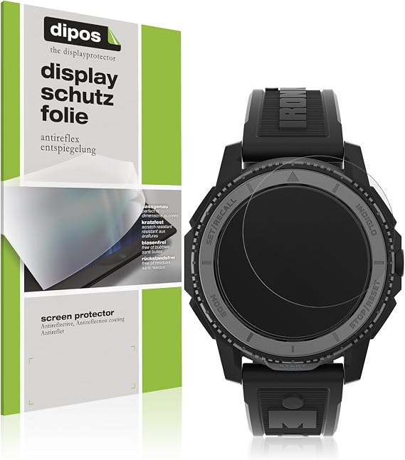 dipos 6x Matte Screen Protector for Timex Ironman Adrenaline TW5M57900