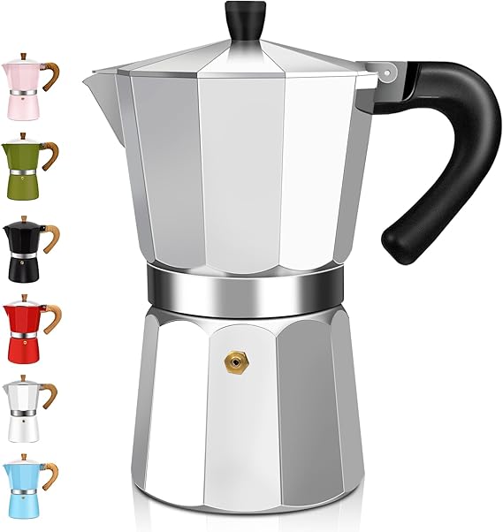 12Cup Aluminum Espresso Stovetop Moka Pot Express Coffee Maker 600ml