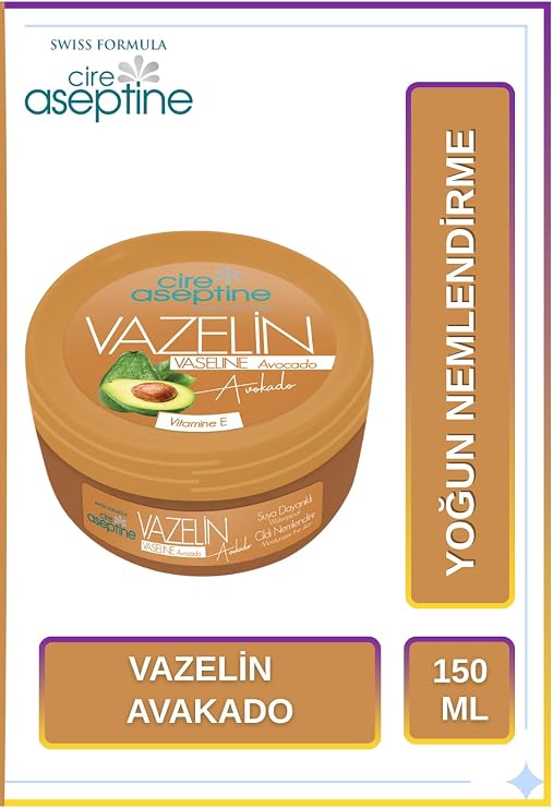 CİRE ASEPTİNE Vazelin Avokado 150 ml