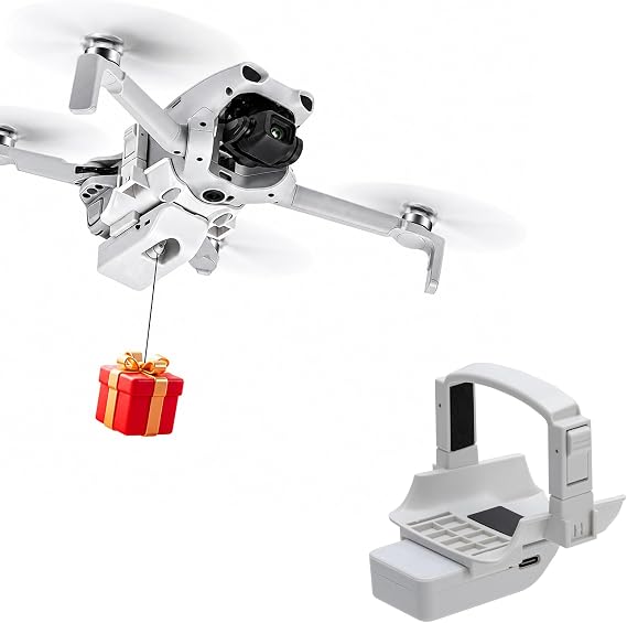 Airdropシステム エアドロッパー DJI Lito X1 / 1アクセサリー用 ドローンリリースデバイス ペイロードスローワー 結婚式 魚 餌 レスキュー デリバリー デバイス トランスポート ドロッパー DJI Lito 1/X1 Fly Moreコンボ対応