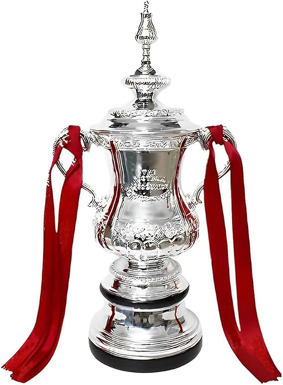 FA Cup Champions Trophy Replica Football League Trophies Home Table Decor Fan Gifts,61cm/24inch