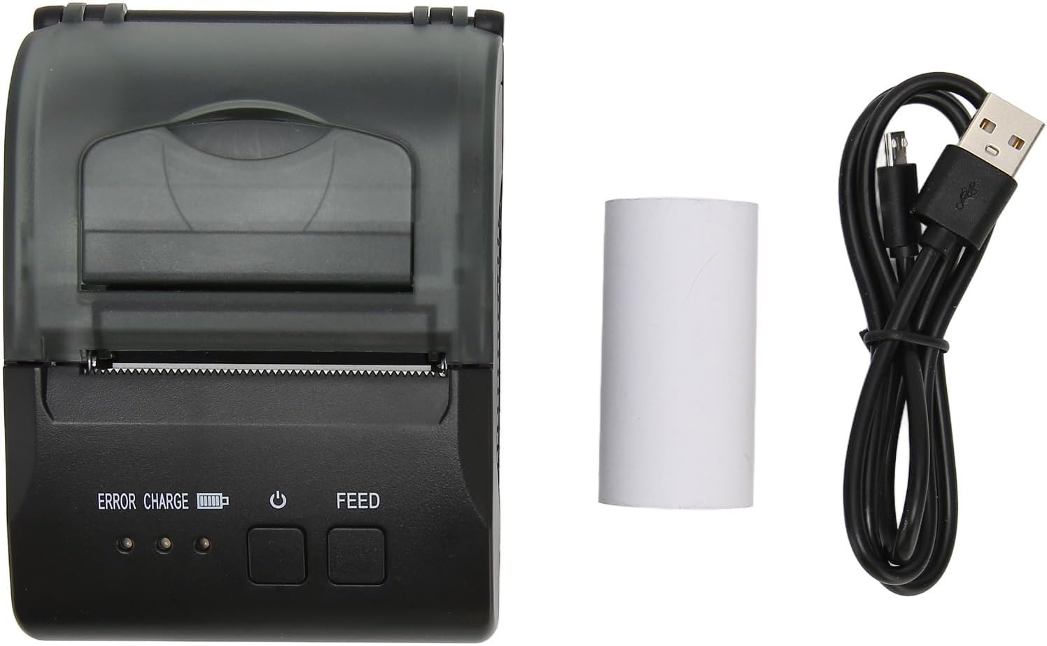 Thermal Printer Mini Printer Thermal Label Printer Portable Printer Bluetooth Thermal Printer 58mm Thermal Printer Bluetooth 4.0 Fast Printing Portable Order Label Printing