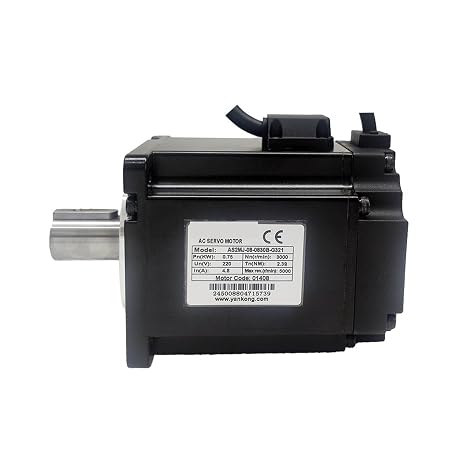 AS2MJ-08-0830B-G321 Servo Motor 220VAC 750W 3000rpm(3m extended cable)