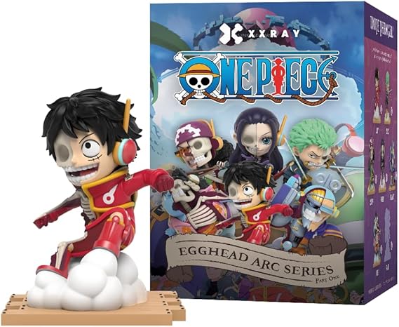 Mighty Jaxx Freeny's Hidden Dissectibles One Piece Egghead Arc Series Part 1 Blind Box Vinyl Figure | Official Licensed Collectible | Gift for Anime Fans & Collectors