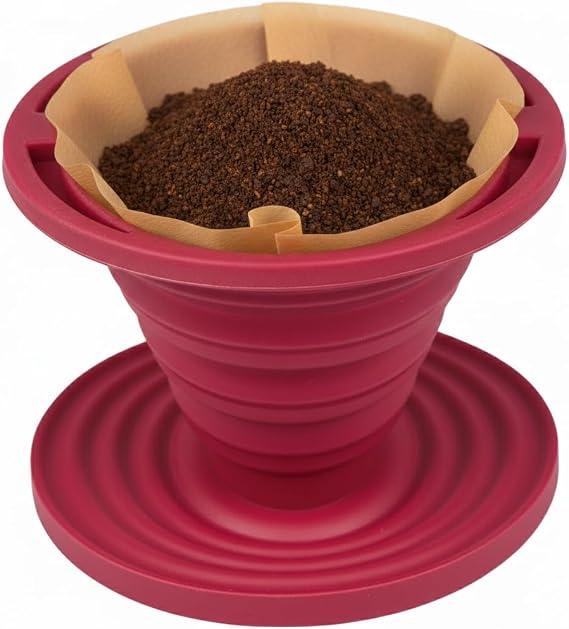 Cuissential SlickDrip - Collapsible Silicone Coffee Dripper