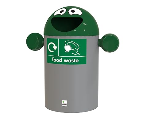 Best Buddy Recycling Bin 84 Litres Dark Green Food Waste