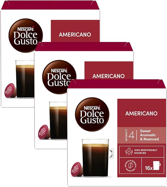 Nescafe Dolce Gusto Americano 48 Capsule 136 Gr x 3