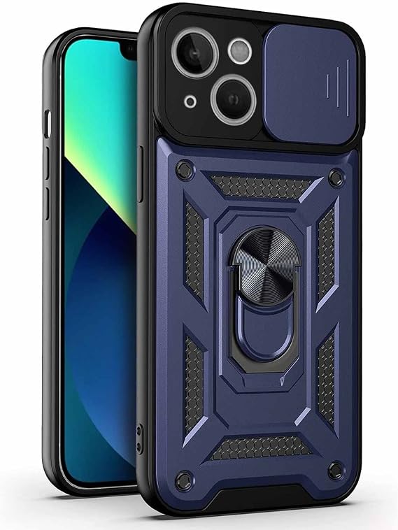 Microsonic Apple iPhone 13 için Kılıf Impact Resistant Lacivert [iPhone 13 ile Uyumlu Kılıf - Lacivert]