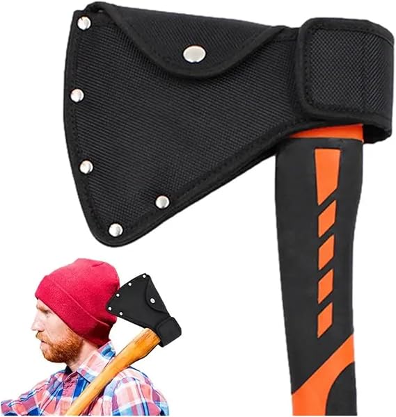 Hatchet Axe Sheath Protector Tool Nylon Ax Blade Cover Waist Hangable Small Hatchet Head Sheath For Outdoor Camping Blade Protection Tools Accessories