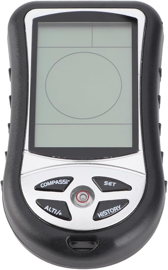 Multifunction Digital Altimeter, 8 in 1 Hiking Thermometer Weather Forecast Digital Compass Barometer Compass for Outdoor