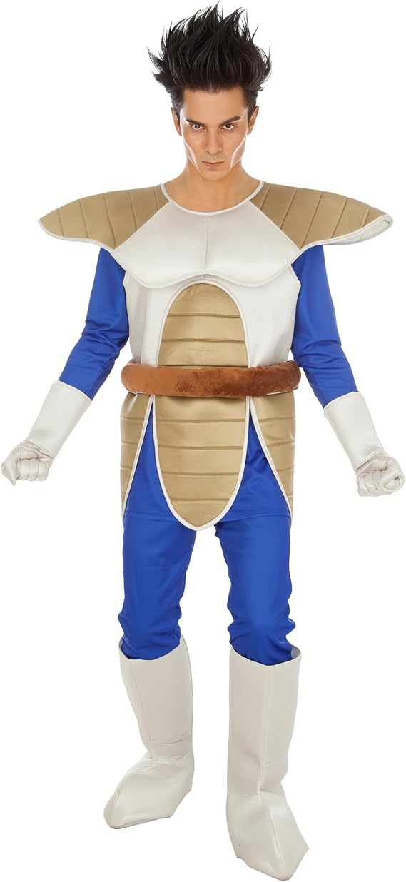 Chaks Men's Vegeta Dragon Ball Costume