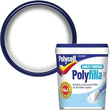 Polycell Multi-Purpose Polyfilla Ready Mixed 1kg | Filler for Walls, Wall Filler Ready Mixed for Holes & Cracks | Interior Wall Repair Kit | Strong, Smooth Finish | Easy to Apply, Sand & Paint Over
