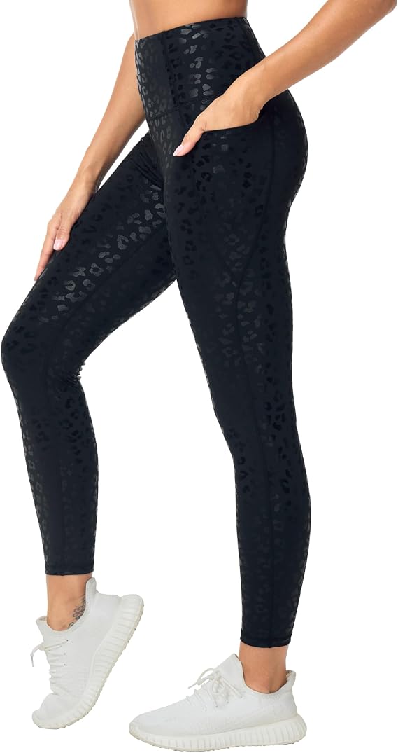 THE GYM PEOPLE Women's High Waist Gym Leggings Stretchy Running Yoga Pants
