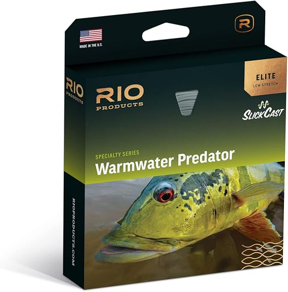 RIO Products Elite Warmwater Predator 淡水フライライン 大型ハエ オオクチマス ピーコックバス