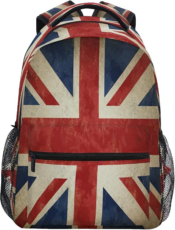 AUUXVA Backpack Student School Bag with Adjustable Shoulder Straps for kids Girls Boys