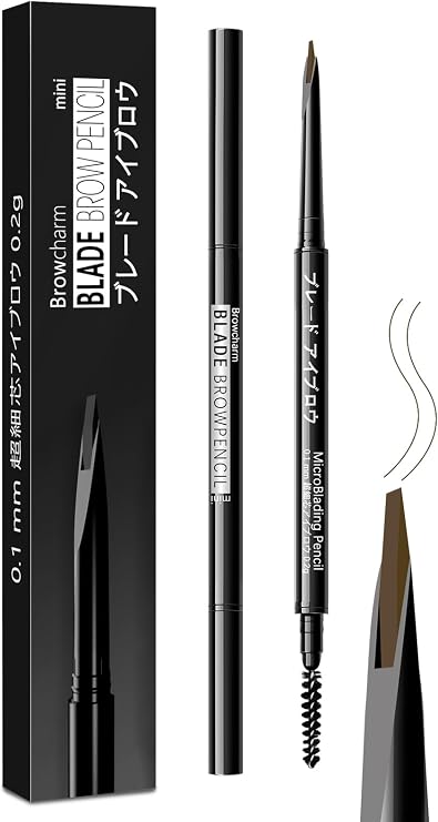 MAVENI Micro Eyebrow Pencil for Women,0.1mm Ultra-Fine Mechanical Pencil,Draws Tiny Brow Hairs and Fills in Sparse Areas and Gaps,Makeup Brow Definer Waterproof,Lasting,0.2g (03 Light Brown)