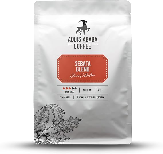 Addis Ababa Coffee - Sebata Blend Kahve 250 Gr. (Filtre Kahve)