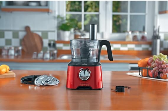 Karaca Mastermaid Power Essential Red Gıda Hazırlama Seti 2000w