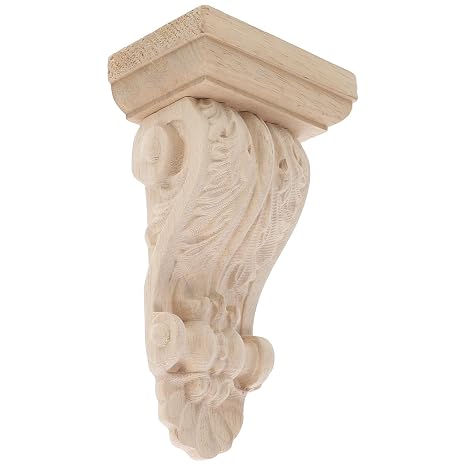 Solid Wood Corbel Decorative Shelf Bracket for Farmhouse Decor