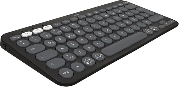 Logitech Pebble Keys 2 K380s kabellose Multi-Device Bluetooth-Tastatur