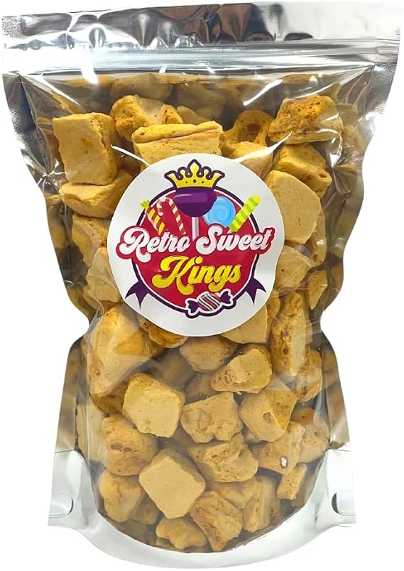 Cinder Toffee 500g Bag, Pouch, Plain Cinder Toffee, Plain Honeycomb Sweets