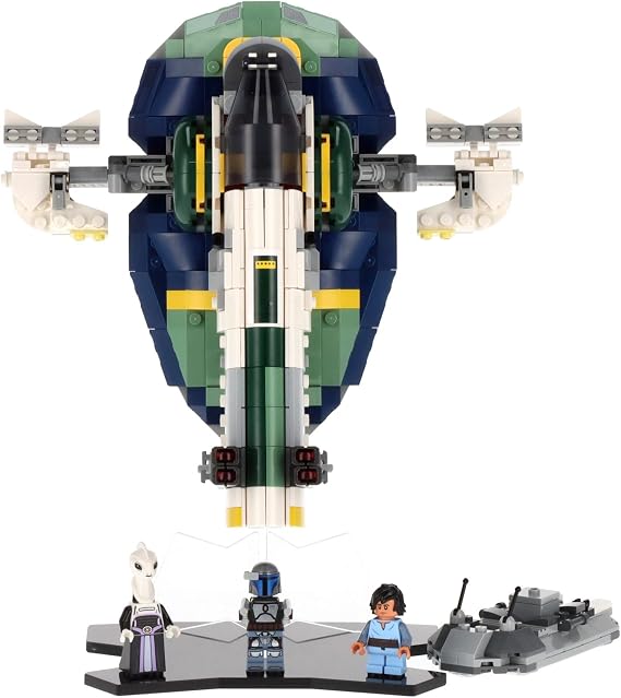 Display Stand compatible with LEGO 75433 Jango Fett's Starship