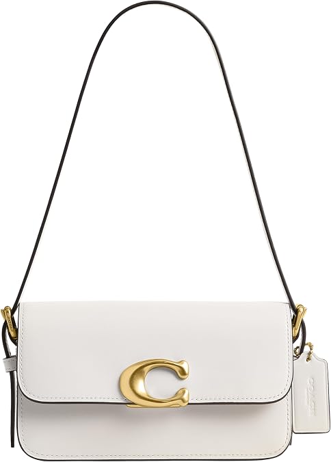 Coach Women Zoe Shoulder Bag, B4/Chalk, One Size