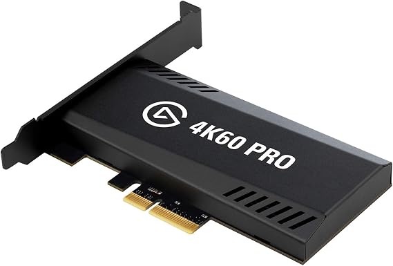 Elgato PCIeキャプチャーボード 4K60 Pro MK.2 ソフトウェアエンコード式 4K/60fps HDR10パススルー 低遅延 低レイテンシー USB3.0 PS5,PS4/Pro,Xbox Series X/S,Xbox One X/S対応