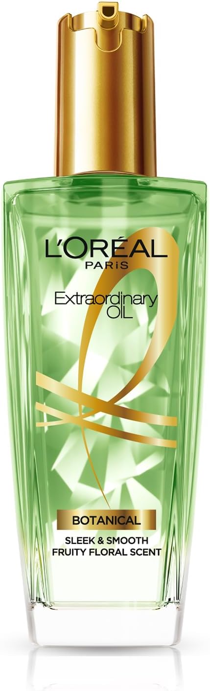 L'Oreal Paris Hair Oil Elseve Extraordinary Oil Botanical Men's Styling Smooth Leave-In Treatment