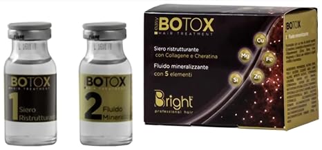 Botox Hair Care with Oils Vitamins and Collagen 2 x 12 ml