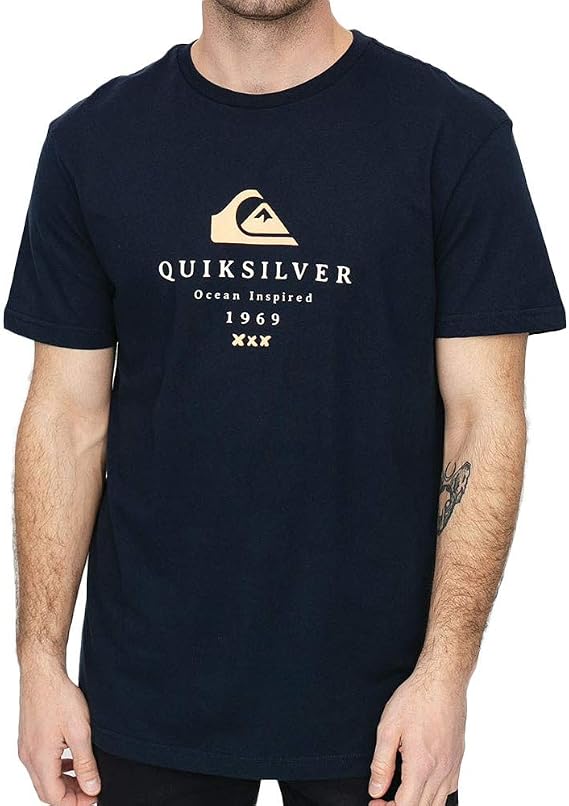 Quiksilver Men's First Fire Ss T-Shirt (Pack of 1)