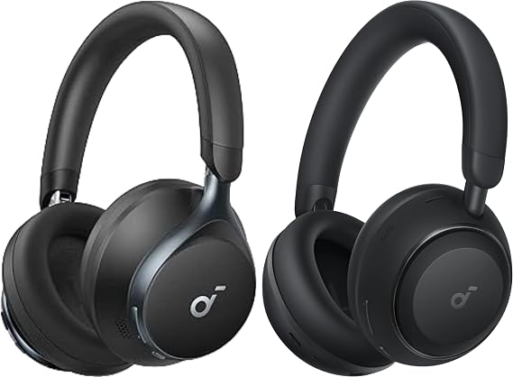 soundcore by Anker, Space One, Adaptive Active Noise Cancelling Headphones Space 2 Active Noise Cancelling Headphones, Comfortable Fit
