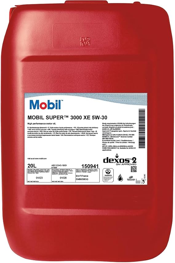 Mobil Super 3000 XE 5W-30, 20L