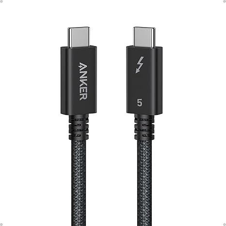 Anker Thunderbolt 5 USB C to USB C Cable 1m 240W 40Gbit/s