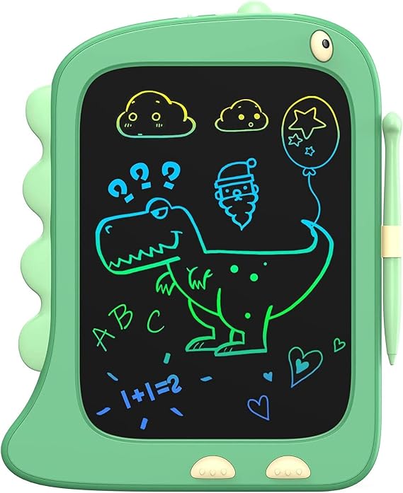 ORSEN Toys for 3 4 5 6 7 8 Year Old Boys Girls Gifts, LCD Writing Tablet 8.5inch Kids Toys Doodle Board, Dinosaur Drawing Pad for Kids 3 4 5 Year Old Boy Girl Birthday Gifts (Green)