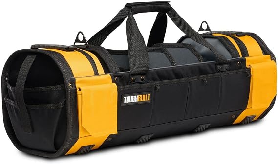 ToughBuilt - 30" Modular Tote Tool Bag - 68 Pockets and Loops, 2 Removable Soft Boxes, 3 Removable Pocket Dividers, Electrical Maintenance Tool Carrier, Storage Organizer/Tool Box - (TB-81-30-UK)