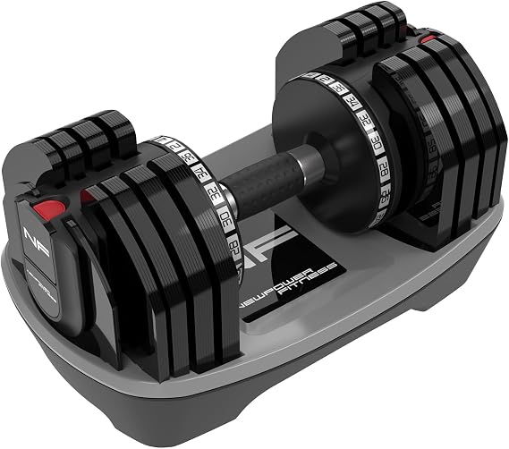25kg/36kg Adjustable Dumbbell set for Saving Place, 18 Dumbbells in Single Weight with Anti-slip Handle Safety Locking Mechanism Strength Training for Home, Gym, Body Workout